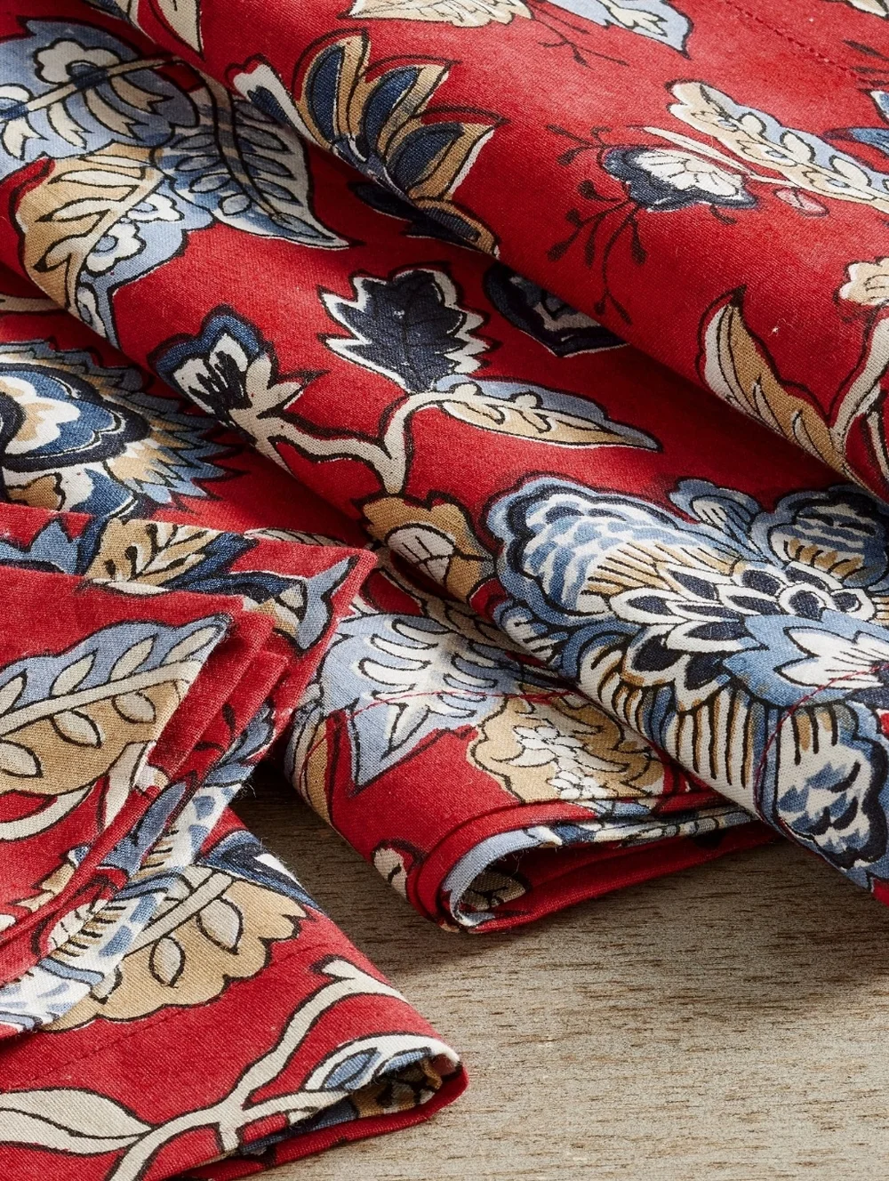 Pottery Barn Scarlett Block Napkin Set